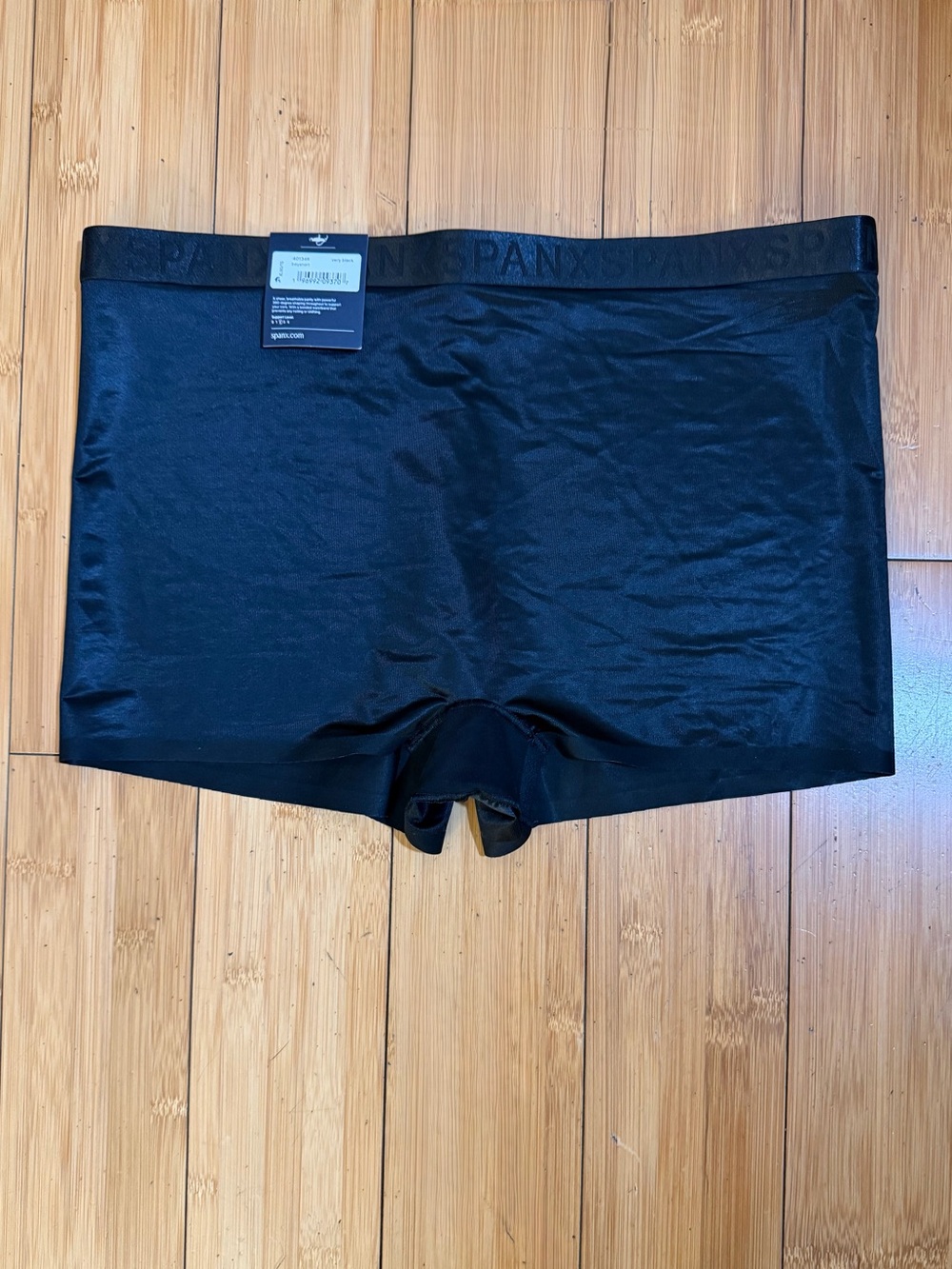 NWT SPANX Boyshort Very Black Size XL - Picture 9 of 15